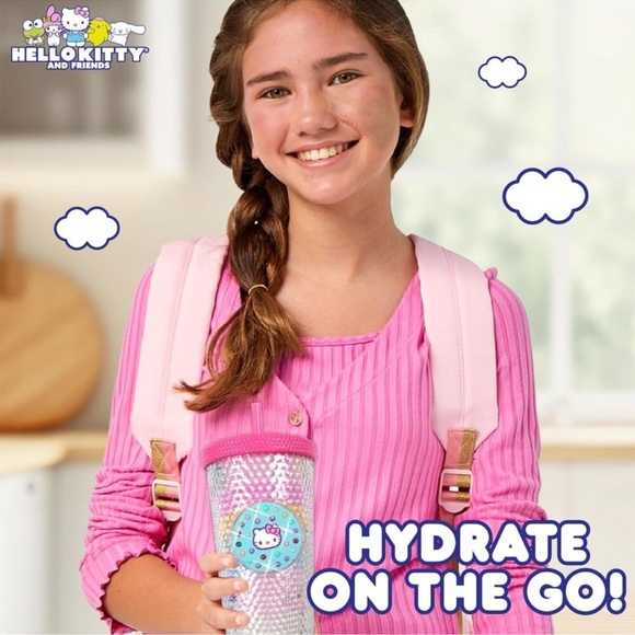 Hello Kitty Glitzy Pop Sparkling Tumbler - Picture 6 of 6